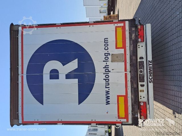 Open semitrailer with tarp Schmitz Cargobull Curtainsider Mega Getränke