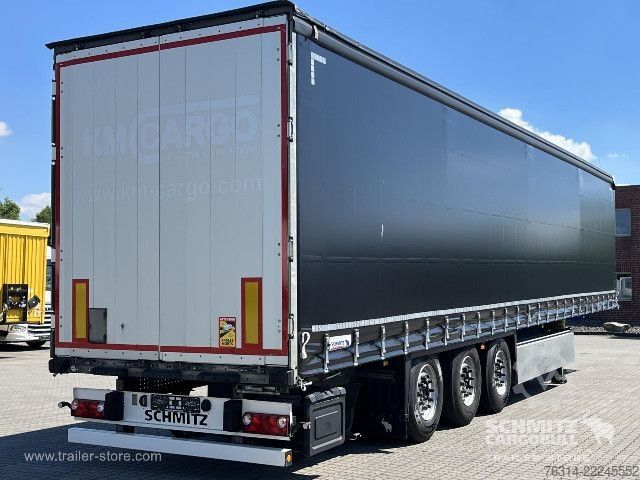 Open semitrailer with tarp Schmitz Cargobull Curtainsider Standard Getränke