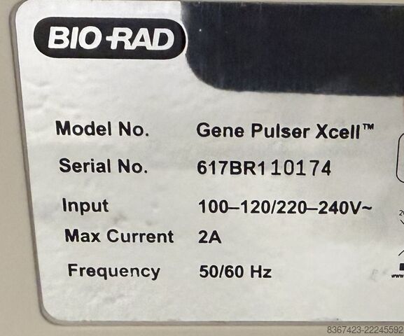 Genetic technology Bio-Rad Gene Pulser Xcell
