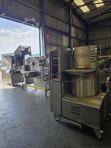Form-, Panier- und Frittierlinie 600 mm, Baujahr 2021/2. GEA Various