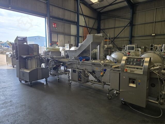 Form-, Panier- und Frittierlinie 600 mm, Baujahr 2021/2. GEA Various