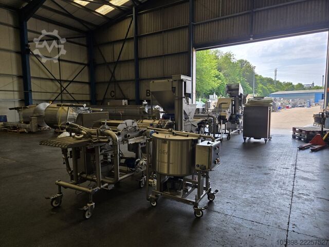 2021/2 600mm Forming, coating and frying line. GEA Various
