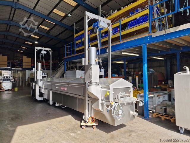 2021/2 600mm Forming, coating and frying line. GEA Various