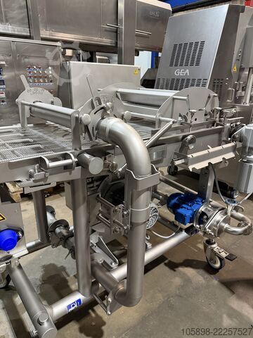 2021/2 600mm Forming, coating and frying line. GEA Various
