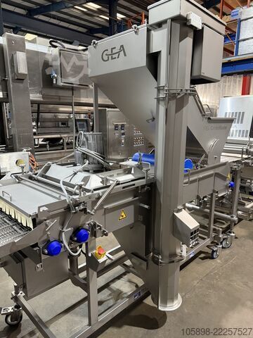 2021/2 600mm Forming, coating and frying line. GEA Various