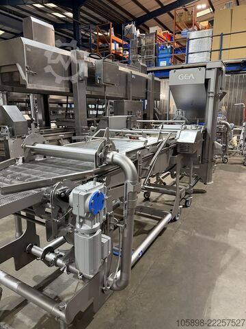 2021/2 600mm Forming, coating and frying line. GEA Various
