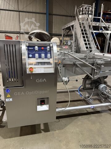 2021/2 600mm Forming, coating and frying line. GEA Various