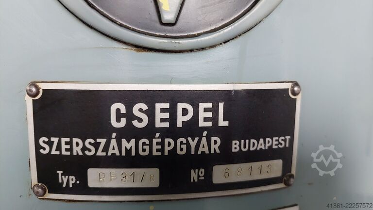 Radial drilling machine CSEPEL RF 31 B