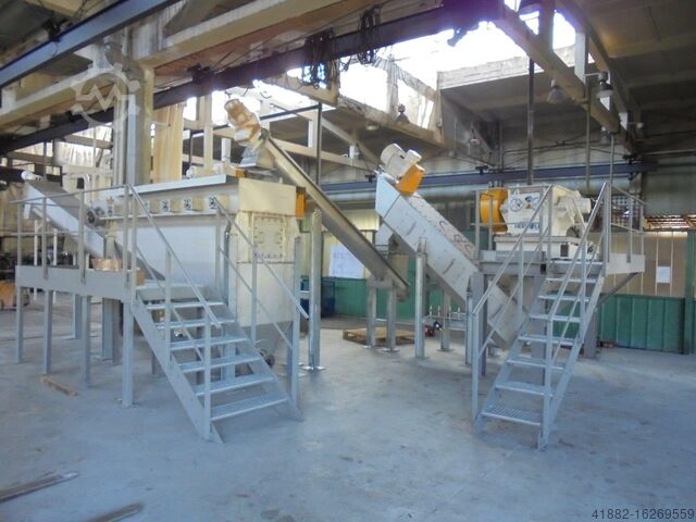 HDPE Folienwaschanlage NEUE HERBOLD HDPE Folienwaschanlage