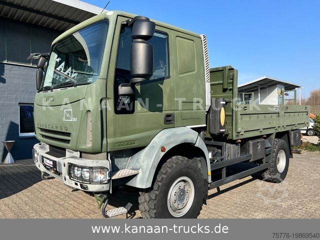 LKW mit Pritsche (offen) IVECO ML100E22WM-BW  4x4 Miltär Camper Exped  8.670Km