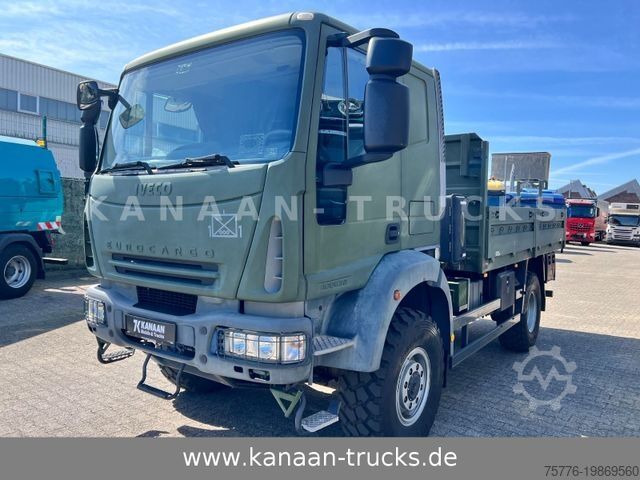 LKW mit Pritsche (offen) IVECO ML100E22WM-BW 4x4 Miltär Camper Exped 19 TKm