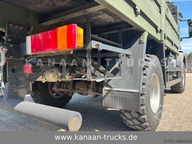 LKW mit Pritsche (offen) IVECO ML100E22WM-BW 4x4 Miltär Camper Exped 19 TKm