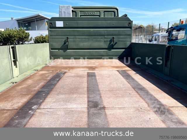 LKW mit Pritsche (offen) IVECO ML100E22WM-BW 4x4 Miltär Camper Exped 19 TKm