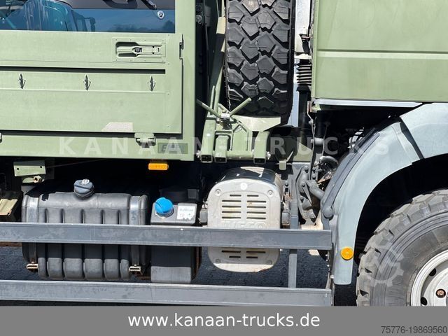 LKW mit Pritsche (offen) IVECO ML100E22WM-BW 4x4 Miltär Camper Exped 19 TKm
