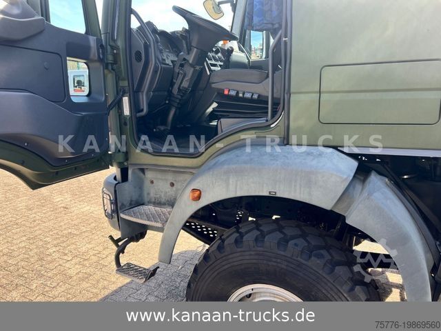 LKW mit Pritsche (offen) IVECO ML100E22WM-BW 4x4 Miltär Camper Exped 19 TKm