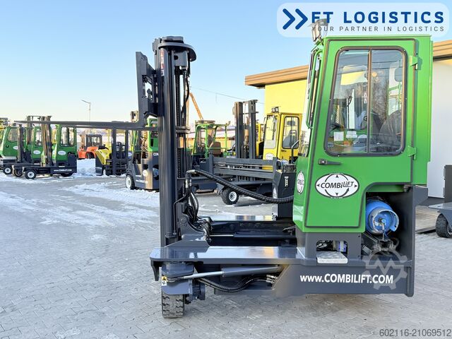 4-way forklift Combilift C4000 GAS TRIPLEX 5550 FREE LIFT CABIN