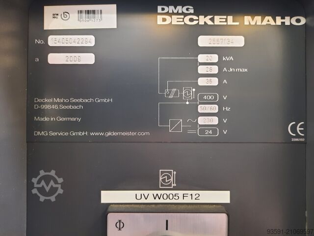 Vertikales Bearbeitungszentrum DMG DMC 635 V