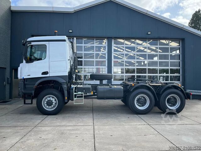 Heavy load Mercedes-Benz Arocs 4058 AS 6x6 Tractor Head 180T Push Pull E...