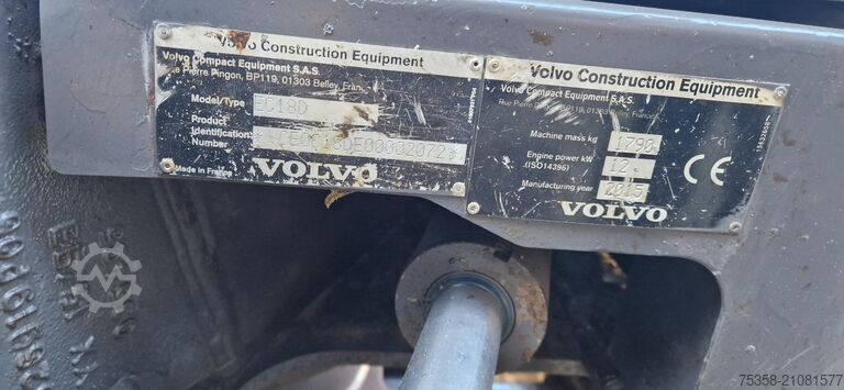 Minibagger, Volvo EC18  