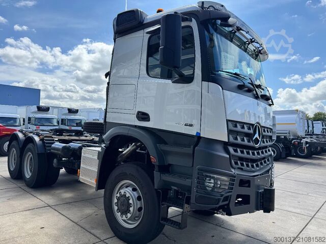 Heavy load Mercedes-Benz Arocs 4058 AS 6x6 Tractor Head 180T Push Pull E...