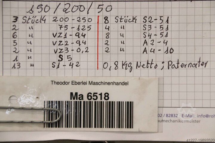 Flame cutting nozzles 56 pieces verschiedene 2 bis 250 mm