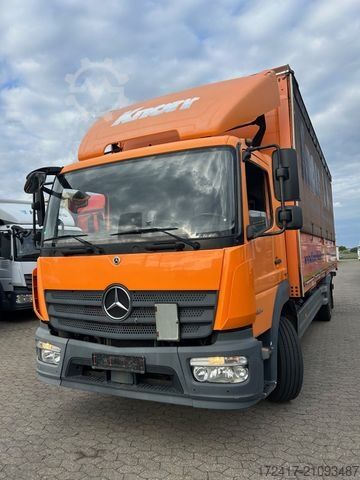 LKW mit Pritsche & Plane MERCEDES-BENZ ATEGO 1524 KLIMA LUFTFEDRUNG BORDWÄNDE LKW 1530