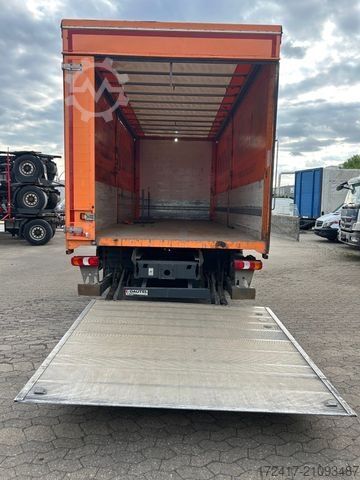 LKW mit Pritsche & Plane MERCEDES-BENZ ATEGO 1524 KLIMA LUFTFEDRUNG BORDWÄNDE LKW 1530