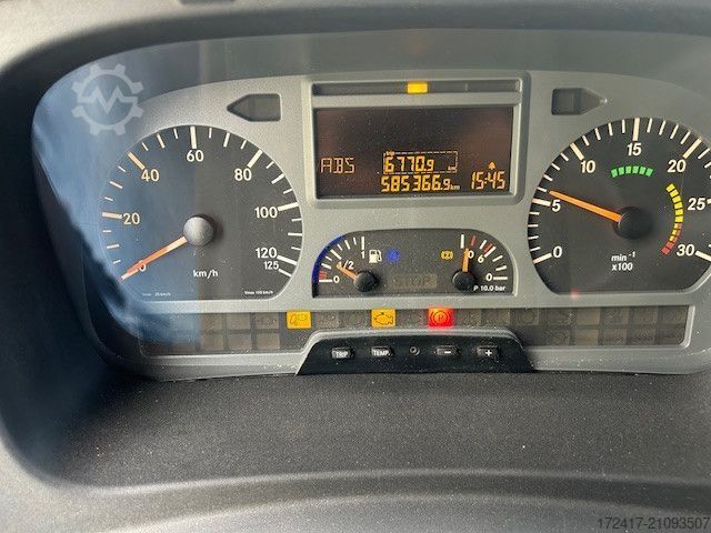 Transporter mit Koffer MERCEDES-BENZ ATEGO 818 816 BLUMENKOFFER LUFTFEDERUNG MANUEL