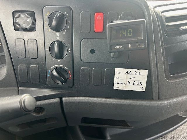 Transporter mit Koffer MERCEDES-BENZ ATEGO 818 816 BLUMENKOFFER LUFTFEDERUNG MANUEL