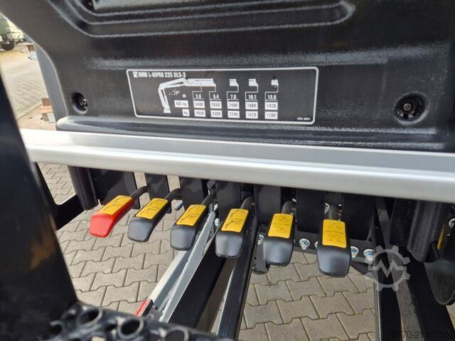 Plattformanhänger Mercedes-Benz Actros 2545 L 6x2 Hiab L-HIPRO 235 DLS-3