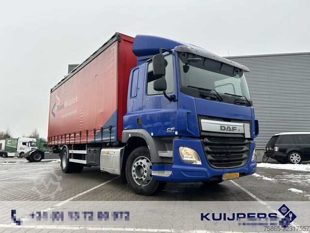 Curtain sided DAF CF 370 FA / 802 dkm / Curtainside / Loadlift / ...