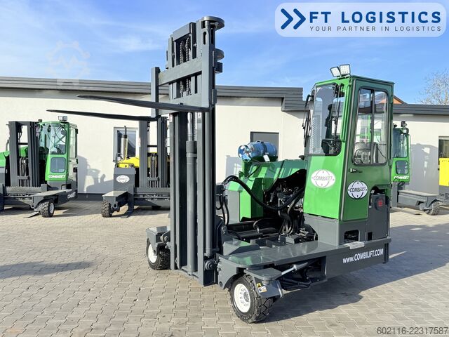 4-way forklift Combilift C4000 GAS DUPLEX 4350 FREE-LIFT POSITION