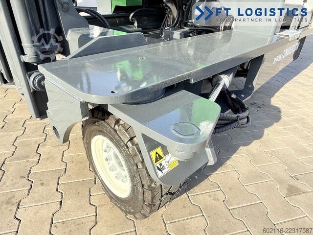 4-way forklift Combilift C4000 GAS DUPLEX 4350 FREE-LIFT POSITION