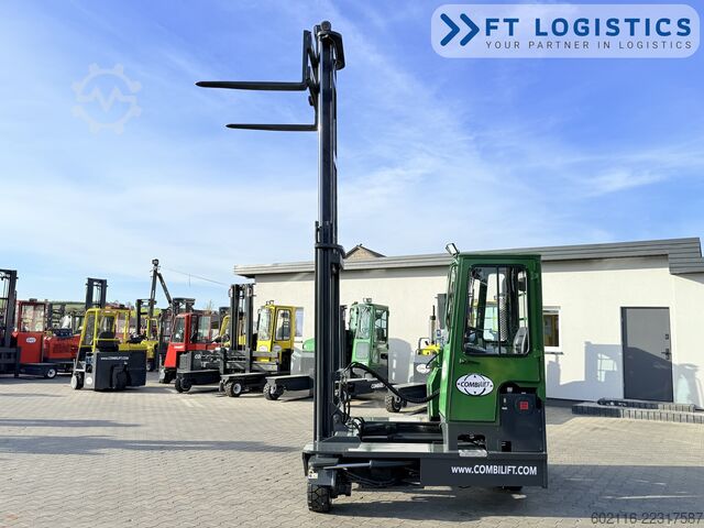 4-way forklift Combilift C4000 GAS DUPLEX 4350 FREE-LIFT POSITION