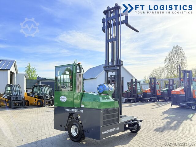 4-way forklift Combilift C4000 GAS DUPLEX 4350 FREE-LIFT POSITION