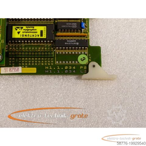 Component Siemens IBH - CPU 86/3 H1.1.034 L2 Z.-Nr. 0398 E Stand 00 gebraucht guter Erhaltungszustand
