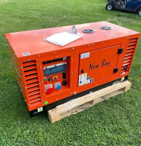 Generator set Kubota Newboy EPS113TDE 230v en 380v NIEUW NET BINNEN!