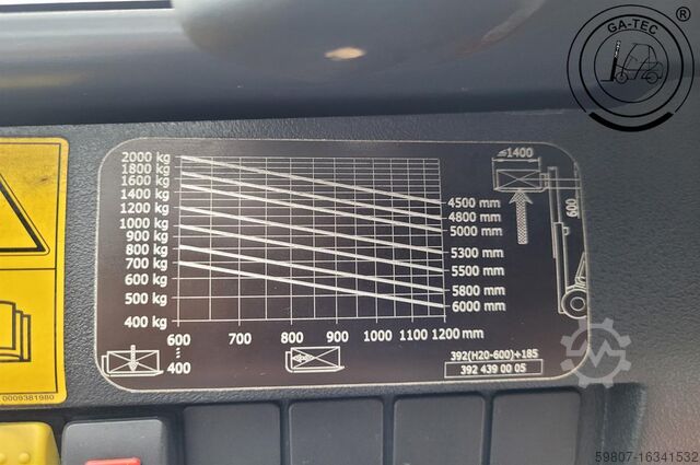 Diesel forklift Linde H20D-02/600