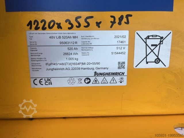 Reach Truck Jungheinrich ETV214