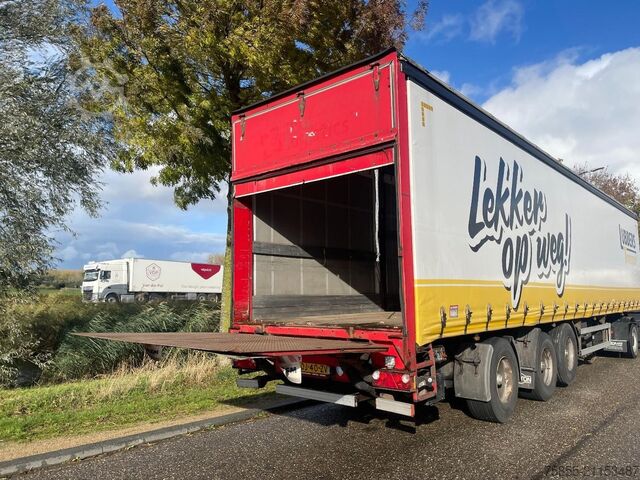 Schiebeplanen Tracon Trailers TO 3 Stuuras / Lift-as / Sluitende Laadklep / N...