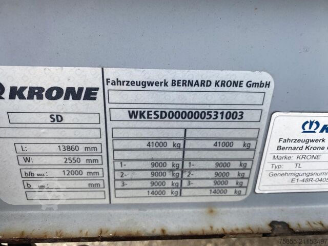 Schiebeplanen Krone N/A Coil / Mercedes Axles / NL Trailer