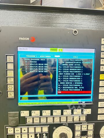 CNC Drehmaschine mit Y Achse Geminis Geminis Goratu GHT-4 G4-800