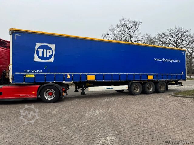 Schiebeplanen Krone 3-ass schuifzeilen oplegger