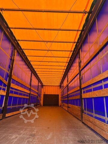 Schiebeplanen Krone 3-ass schuifzeilen oplegger