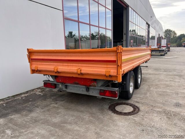 Tipper trailer Obermaier 14  14,2 t Tandemkipper- Tieflader