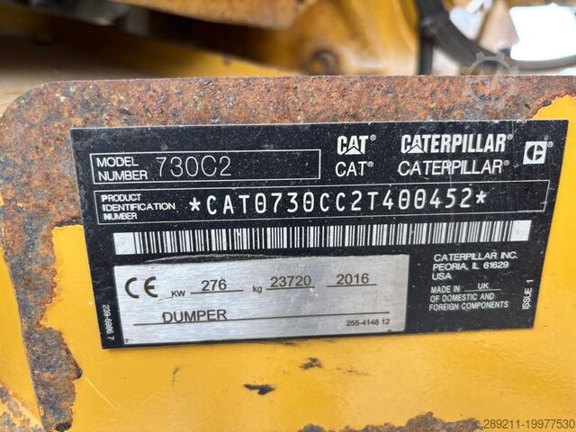 Dumper Caterpillar 730 C2 (Tailgate)