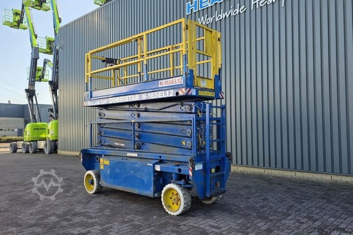 Scissor lift Holland Lift Combistar N-165EL12 Electric, 18.5m Working Height