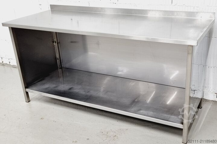 Edelstahl-Arbeitstisch Köhler ArbeitstischAT 1600