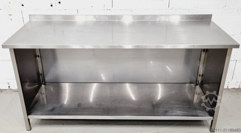 Edelstahl-Arbeitstisch Köhler ArbeitstischAT 1600