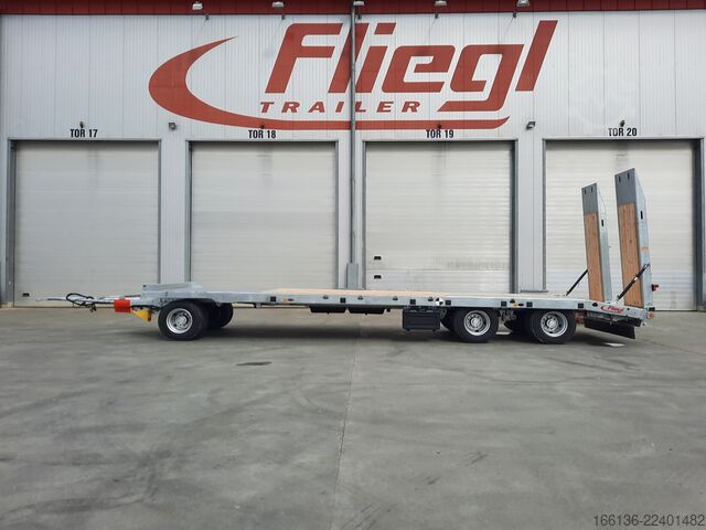 Lowbed Fliegl Tiefladeanhänger DTL 300 P Agrar 5,9m
